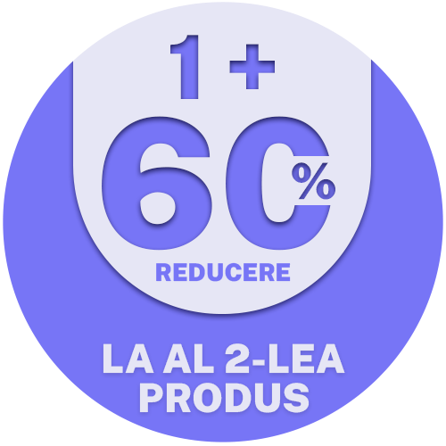 1 + 60% reducere la al doilea
